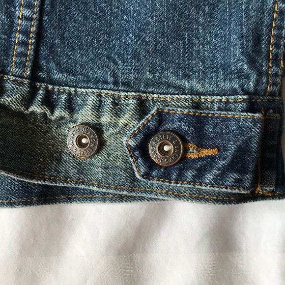 Steve & Barry’s relaxed washed jean jacket - Picture 6 of 6